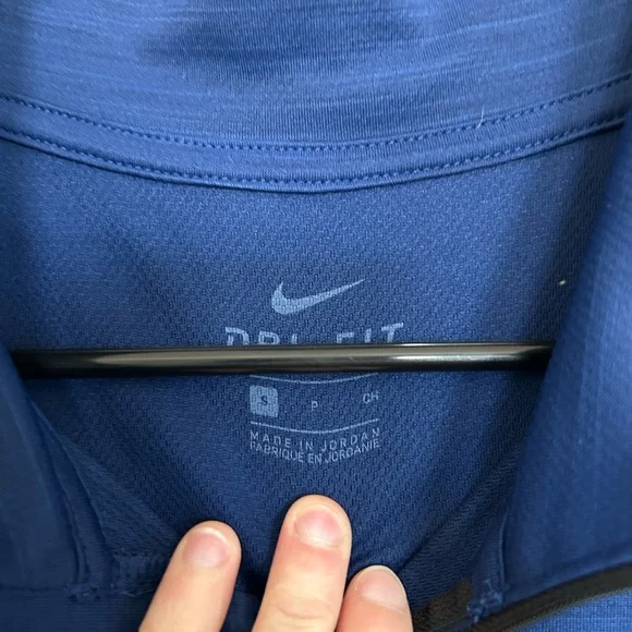 Nike Men's Blue Halfzip - Picture 2 of 2